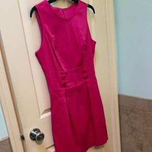 A. Byer Vibrant Pink Mini Dress